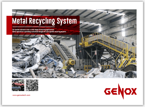 Metall-Recyclinganlage