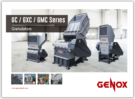 GC / GXC / GMC Serie<br />
Granulatoren