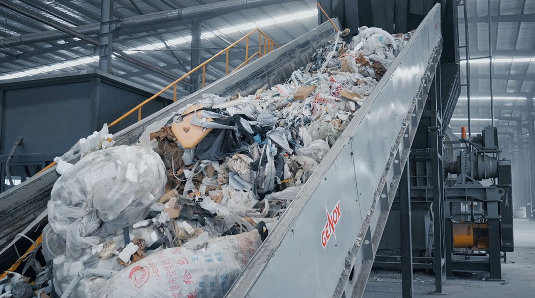 RDF Shredding process